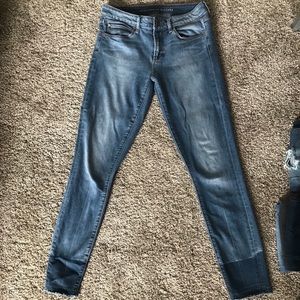 Article of society light wash skinny jeans